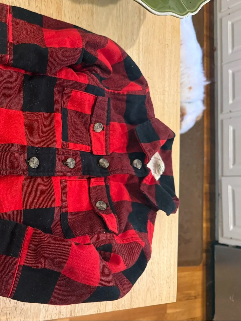 Bass Pro Shops Red and Black Plaid Kids Button-Down Shirt